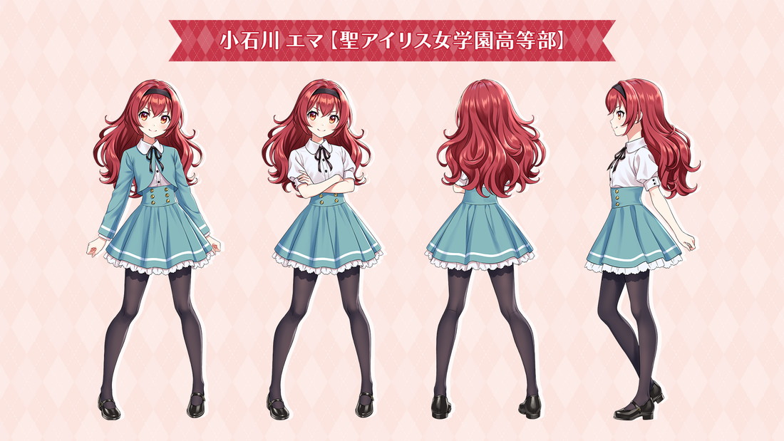 コトブキヤ、自社IP『創彩少女庭園』の新キャラクター「小石川 エマ」を発表　長江里加さんがキャラクターボイスを担当