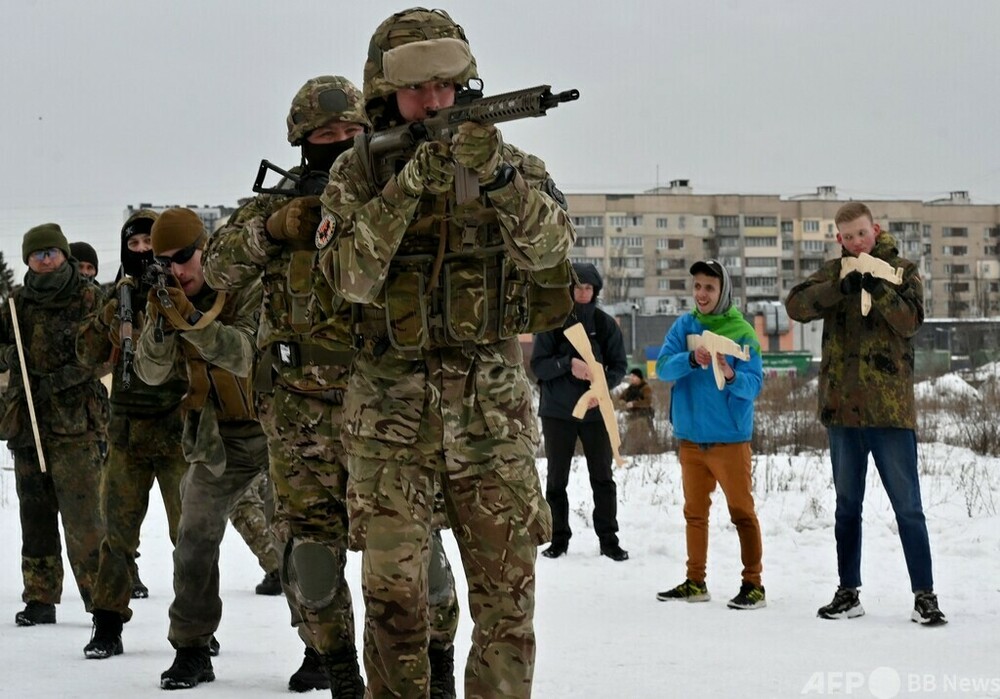 ロシア、ウクライナ国境の兵力増強 米国防総省