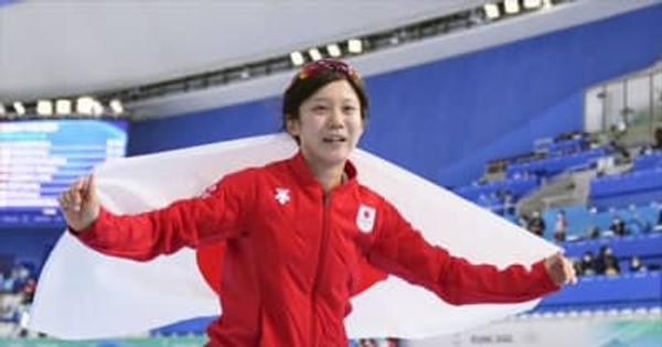 《北京冬季五輪》高木美、500メートルも銀　スピード女子、1500メートルに続き
