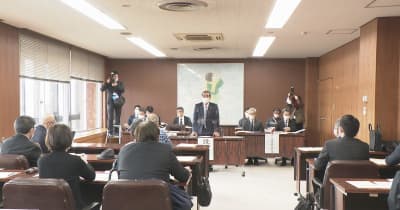 金沢市長選挙立候補予定者説明会 ５陣営が出席