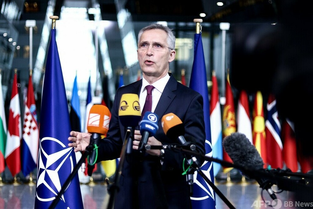 ロシア、ウクライナ周辺で「軍事力増強継続」 NATO事務総長
