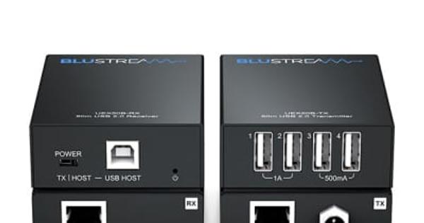 エーディテクノ、BlustreamのUSB 2.0エクステンダーセット「UEX50B-KIT」発売
