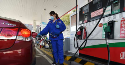 中国、ガソリンと軽油の小売価格引き上げ