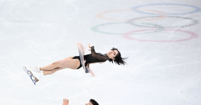 フィギュア・ペアフリー、日本の三浦・木原組が出場　北京冬季五輪