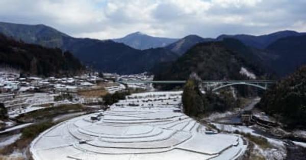 和歌山県から８地区が認定「つなぐ棚田遺産」