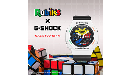 G-SHOCKと「ルービックキューブ」のコラボモデル