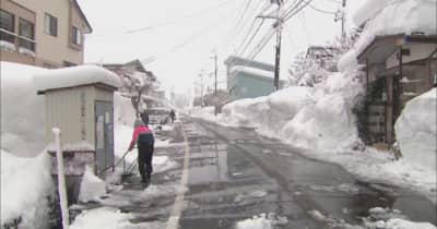 新潟県津南町で４１９センチ　観測史上１位の積雪　妙高市では建物倒壊の被害　《新潟》