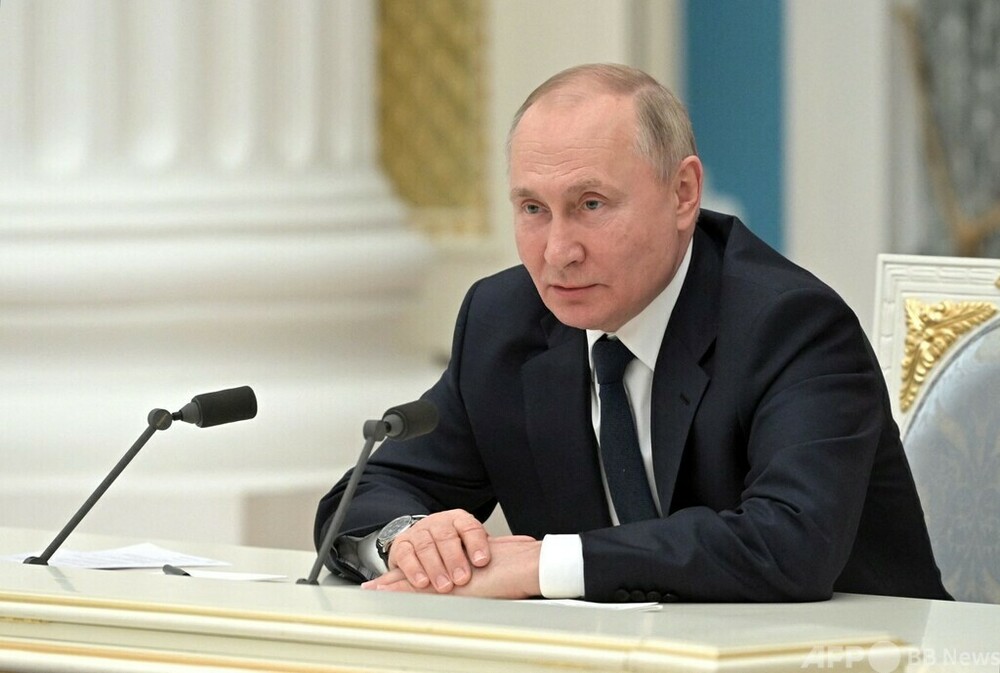 ウクライナ侵攻「選択の余地なかった」 プーチン大統領
