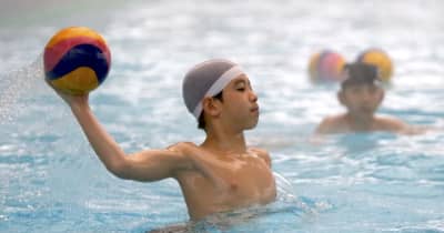 水球　小学生チームとして初の全国大会出場を目指す大分水球クラブ