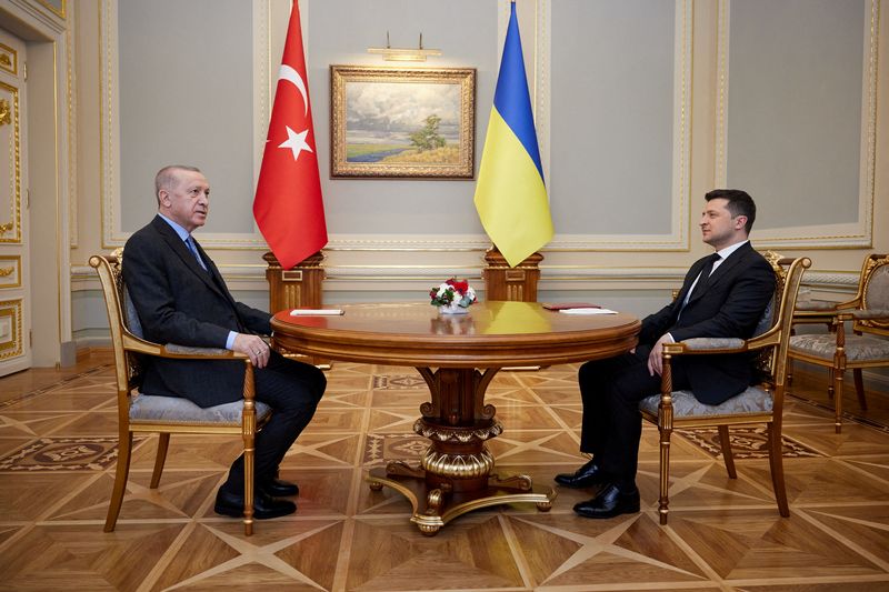 トルコ大統領、ウクライナの領土一体性支持　ロシア侵攻「悲しい」