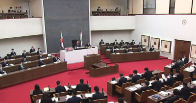 岐阜県議会定例会が開会　新年度予算案など上程