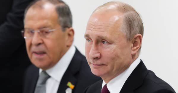 西側諸国、ロシアのプーチン大統領とラヴロフ外相に制裁　ウクライナ侵攻