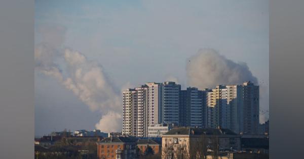ロシア軍が1都市制圧と報道、首都キエフではミサイル攻撃