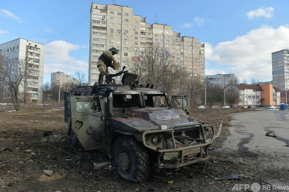 ウクライナ第2の都市、ロシア軍撃退 州知事