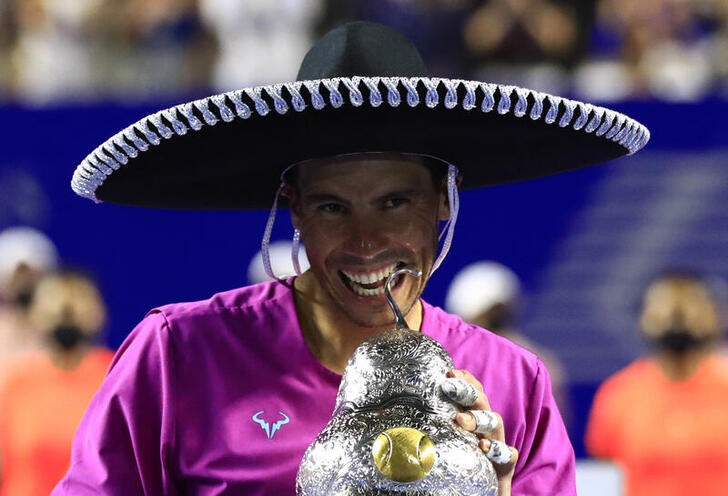テニス＝ナダルがメキシコ・オープン優勝、通算91勝目