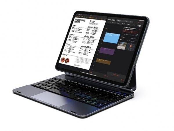 iPad Pro 11インチがMacBookに変身！ マグネット簡単着脱のキーボードケース「DOQO」