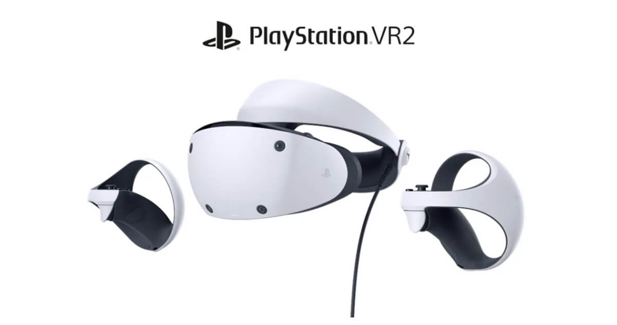 ソニーが次世代VRシステム「PlayStation VR2」のデバイスデザインを公開！