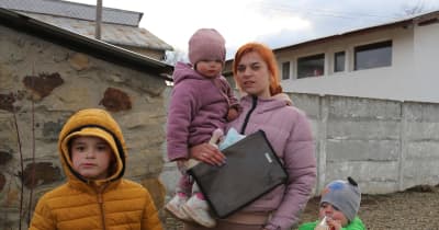 ウクライナ市民の臨時避難所を訪ねて　ルーマニア