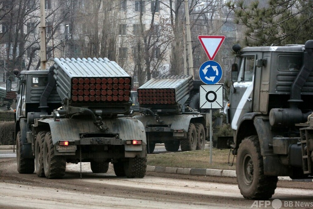 ウクライナ南部都市を制圧 ロシア国防省