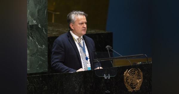 ロシア非難決議採択　国連総会特別会合３日目：時事ドットコム