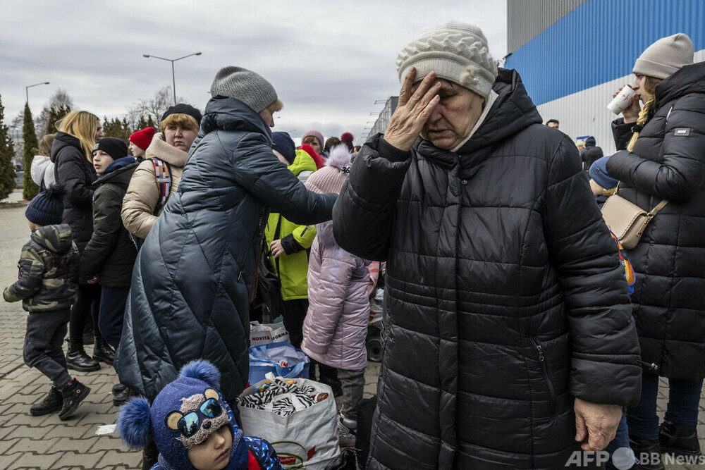 ウクライナ難民、1週間で100万人 国連