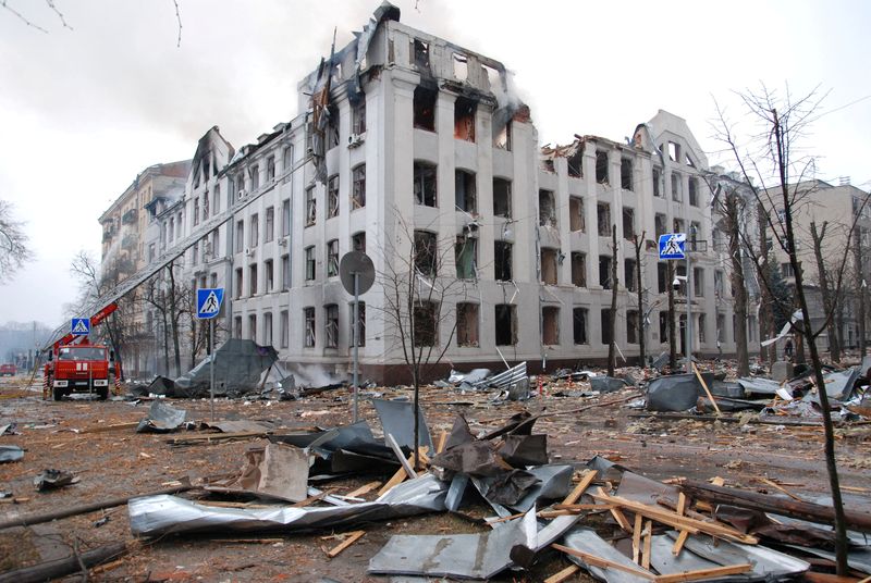 ハリコフ攻撃で市民34人死亡、マリウポリをロシア包囲＝ウクライナ