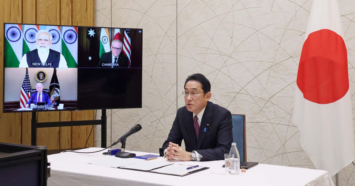 岸田首相、日米豪印首脳会合後の発言詳報