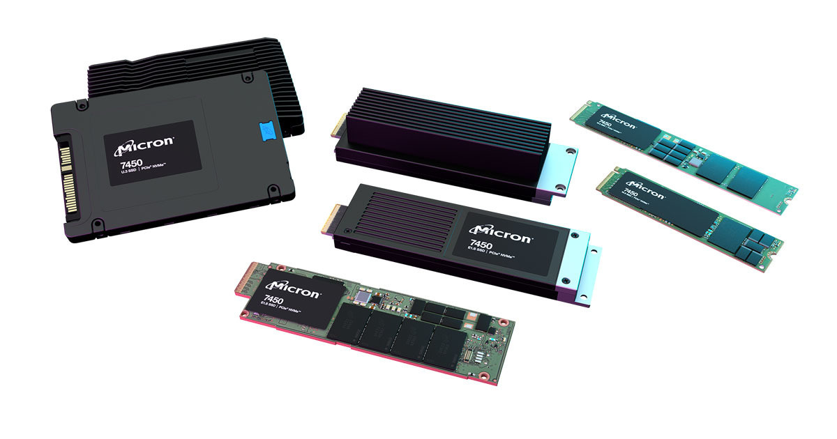 Micron、データセンター向け176層3D NAND採用SSDの提供を開始