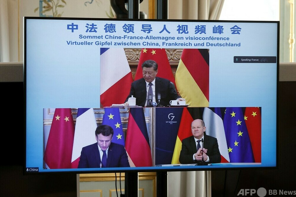 ウクライナ侵攻で「最大限の自制」求める 中国主席