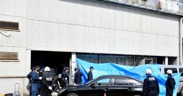川崎重工岐阜工場に「不審物」 液体入りペットボトル数本と燃えかす、岐阜県警が捜査
