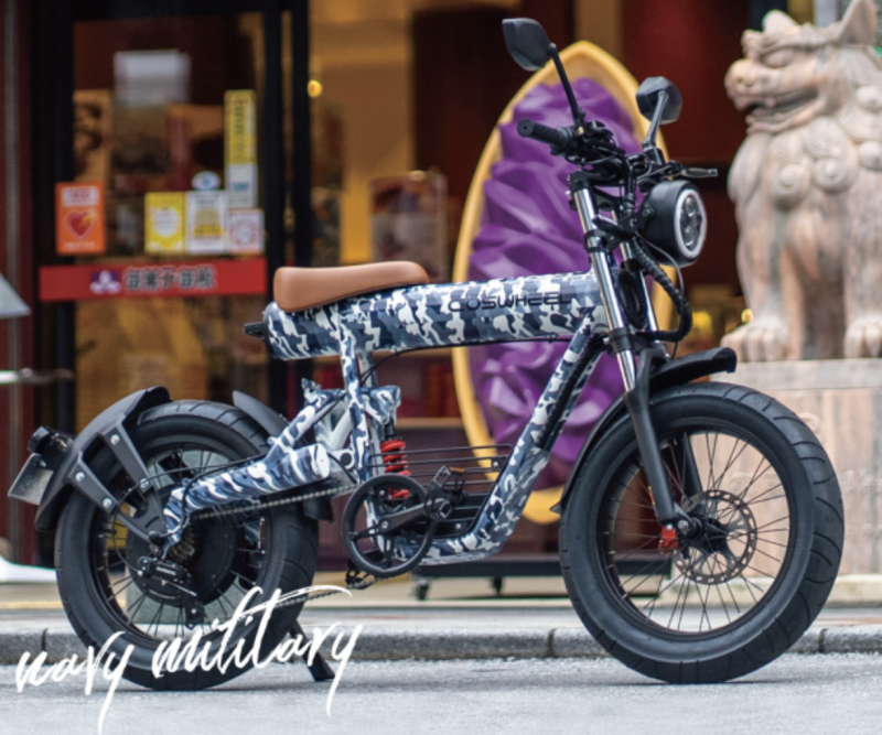 男心をくすぐるギア感満載なデザイン！ 近未来型3WAY電動バイク「COSWHEEL MIRAI」