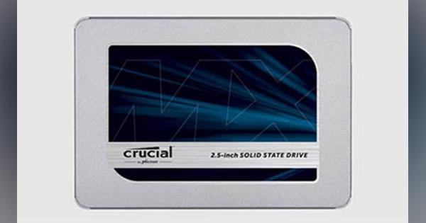 NANDフラッシュメモリ搭載の「Crucial SSD」が首位！　今売れてる内蔵SSD　2022/3/11
