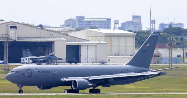 米軍の空中給油機　珍しい複数機飛来　目的は不明　沖縄・嘉手納基地