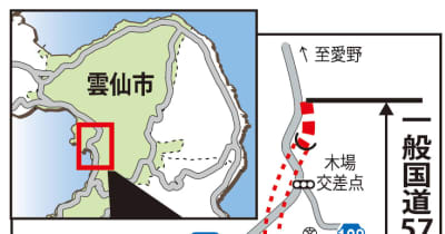 「富津防災」事業化へ　雲仙・小浜―千々石間　国道57号の代替路