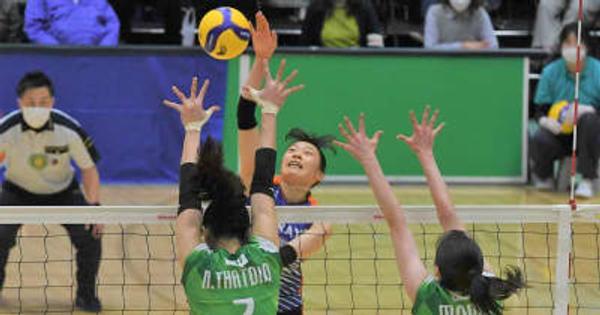 宇都宮でバレーVリーグ公式戦　五輪代表らが熱戦