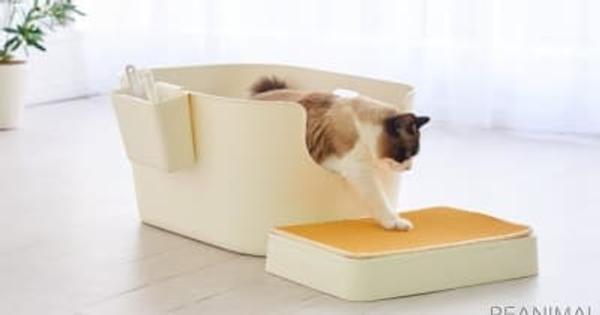 猫用の大型オープントイレ「TALL WALL BOX」発売