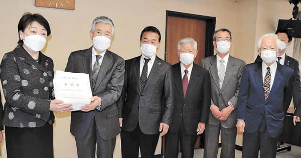 「仙台赤十字病院の移転反対」　地元町内会、仙台市長に署名提出
