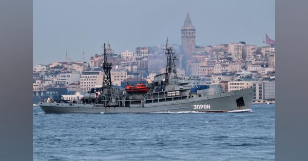 ロシア海軍、ウクライナの黒海沿岸を封鎖＝英国防省
