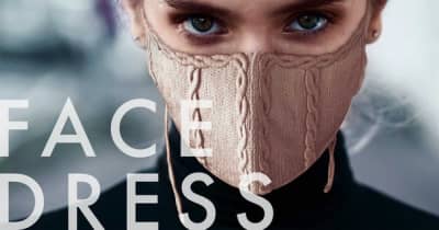 オンラインショップ「FACE DRESS」が3月15日オープン　グッドデザインぐんま2021大賞受賞のファッションマスクを販売！