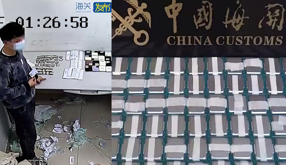 160個のインテルCPUを身体に装着した「CPUマン」、中国の税関で捕まる