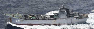 ウクライナへ輸送目的か　ロシア艦4隻、津軽海峡を通過