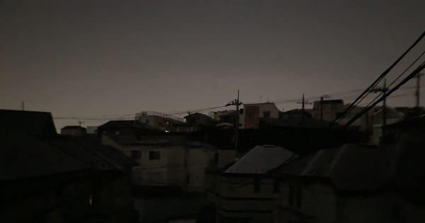 宮城・福島で震度6強　川崎、横浜など神奈川で30万軒停電