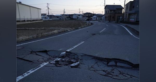 震度6強地震、宮城と福島で計2人死亡　気象庁「今後１週間は最大震度６強程度の地震に注意を」