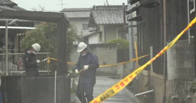 岡山・倉敷市で住宅全焼　自宅に放火の疑いで38歳の男を逮捕