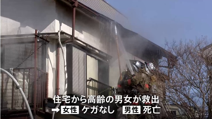 東京・大田区で木造住宅が全焼する火災 高齢の男性１人死亡