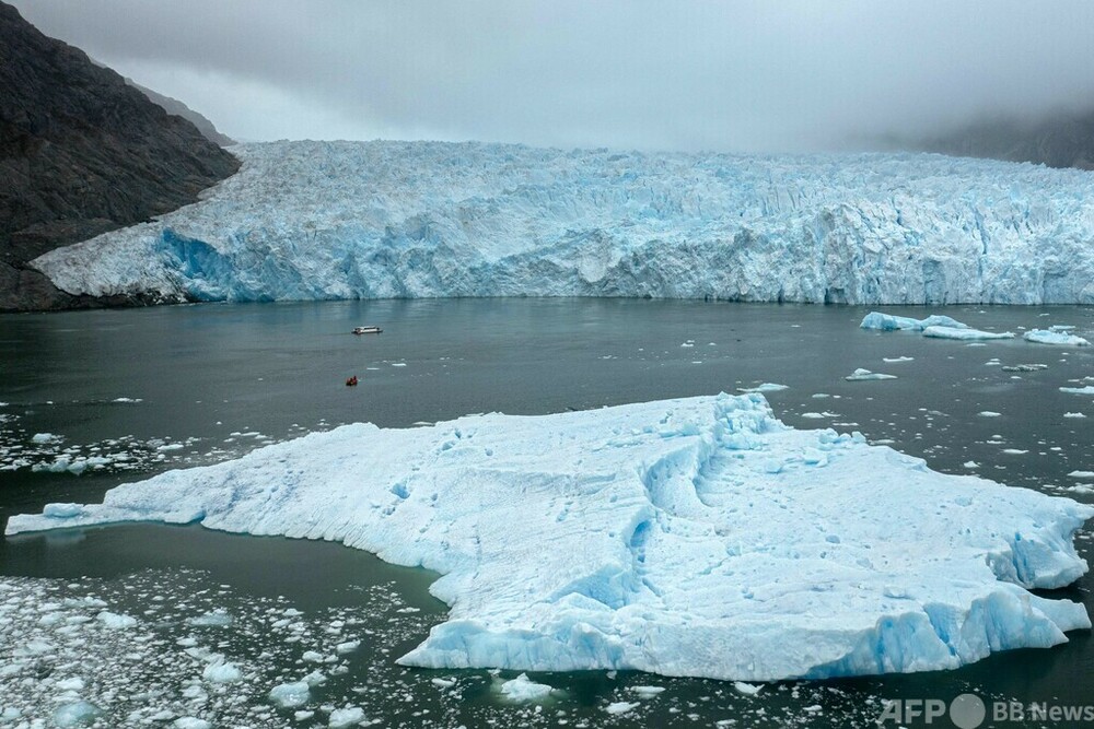「気候変動の物差し」 融解が止まらないチリ最南端の氷河
