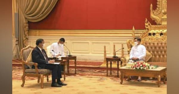 ASEAN特使ミャンマー初訪問　暴力停止に向け環境整備へ