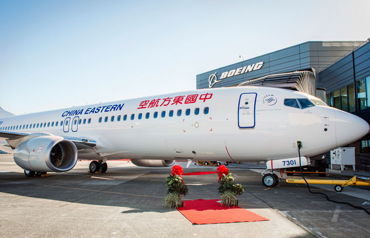 中国東方航空の737墜落　132人搭乗、昆明発広州行きMU5735便