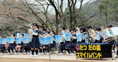立田山で〝森の音楽会〟　くまもと花博「まち山エリア」オープニングイベント
