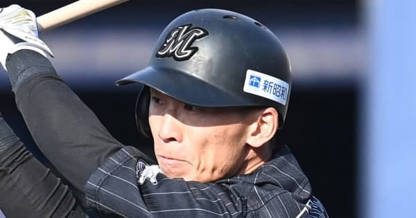 ロッテ・高部瑛斗がオープン戦首位打者、最多盗塁で開幕1番へ